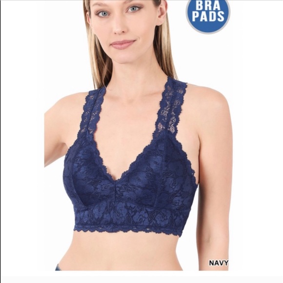 Bra bralette navy - Picture 1 of 3